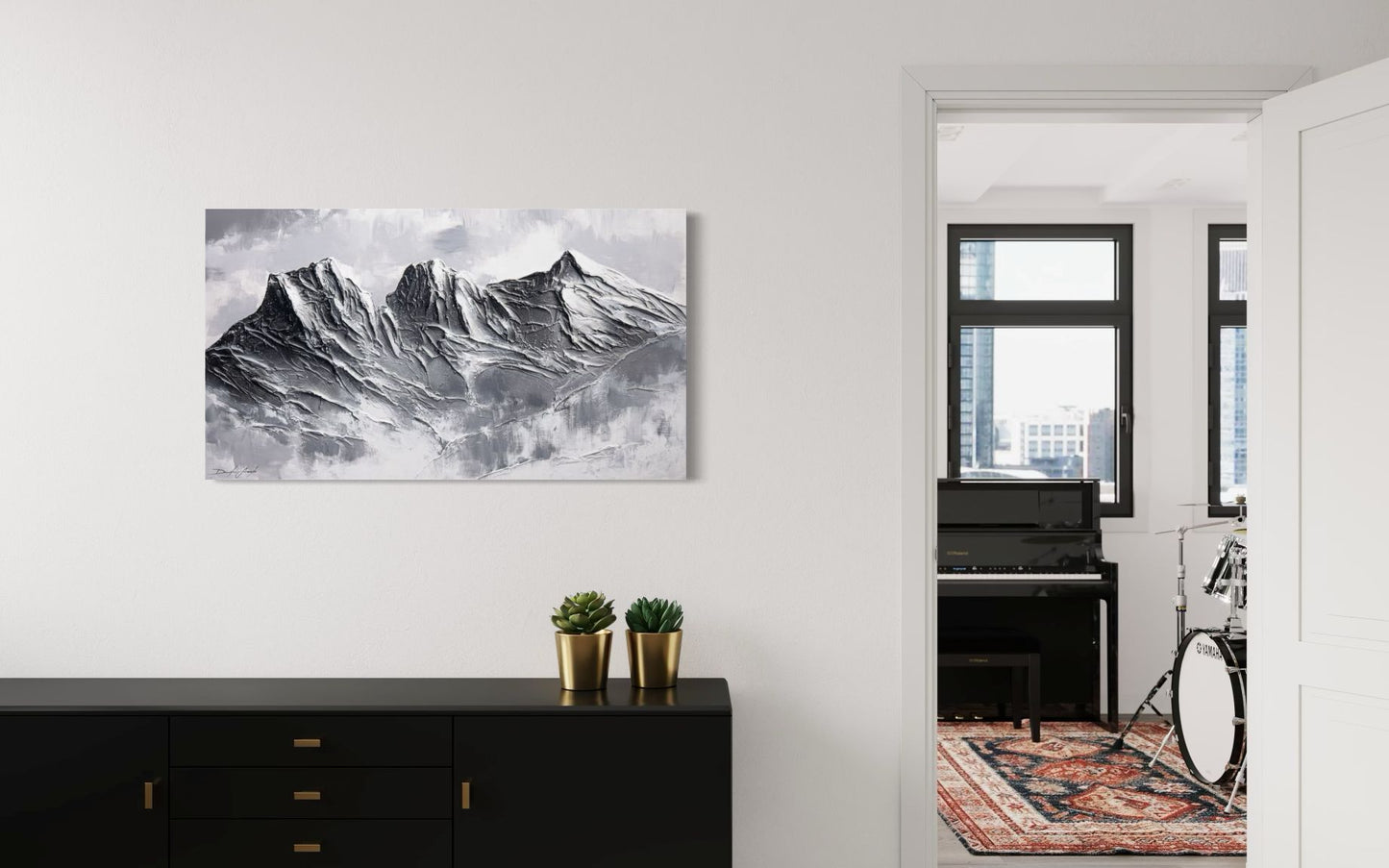 Dimensions of Mountains (Three Sisters)