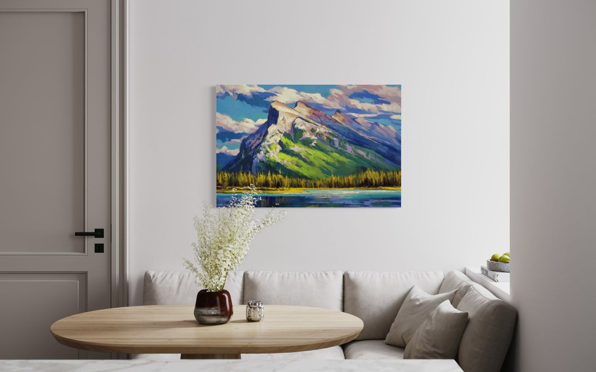 Kelly Rundle Art Rundle Mountain Wall Art | Alberta Mountain Scene Prints | Dimitri ...